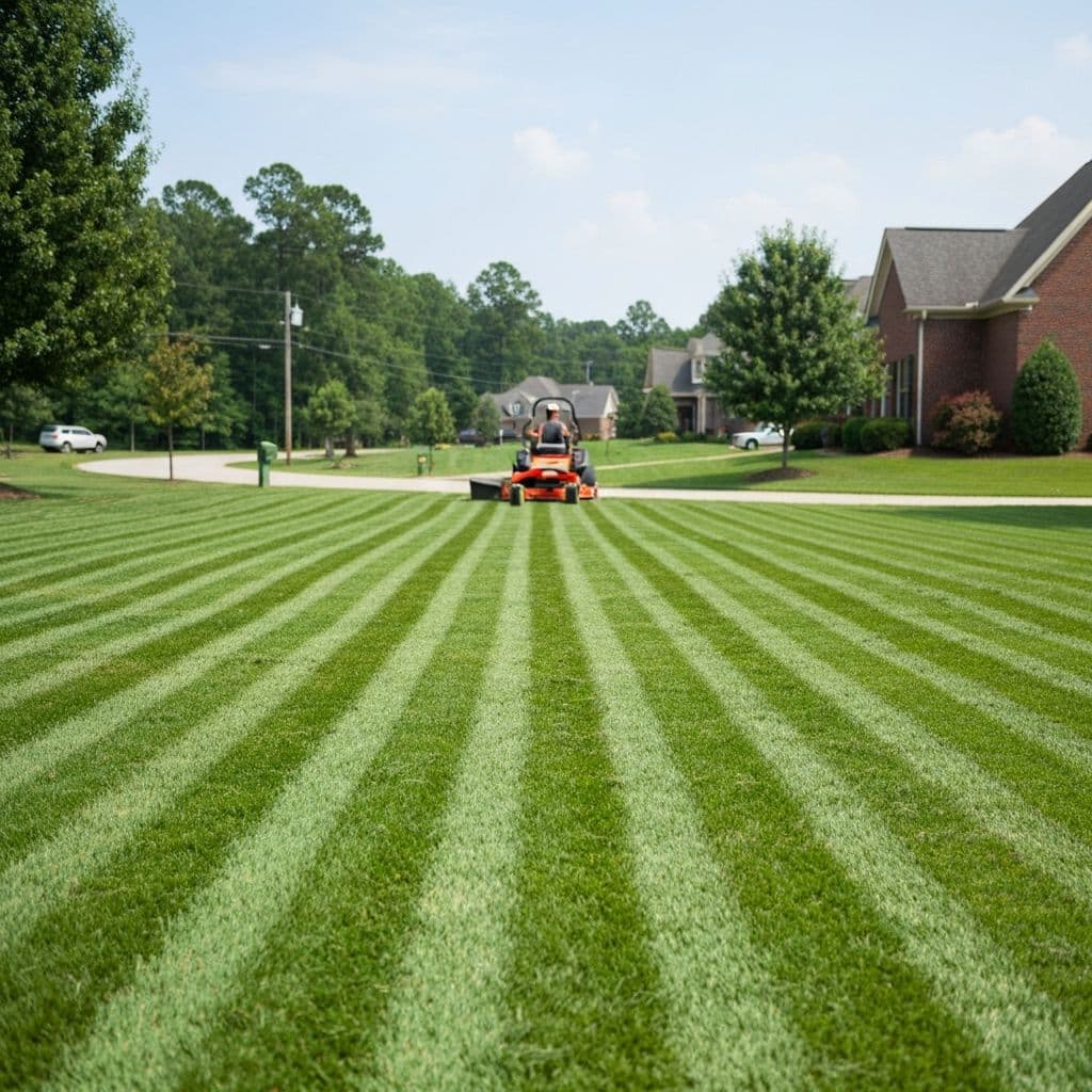 Professional lawn mowing service in Huntsville, AL