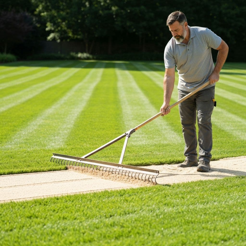 Sand leveling service